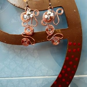 Abstract Earrings #unique #DESIGNED